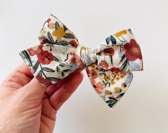 Dog Hair Bow, Matching Hair Bow for our wildflower bandanas