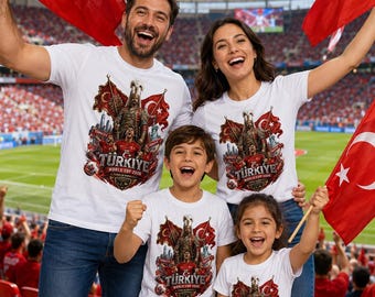 World Cup 2026 T-Shirt | Turkish National Team Soccer, Turkish Flag, Eagle Crest