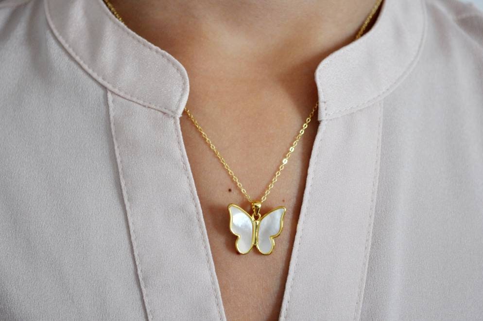 Women's Golden Heart Pendant Necklace Cubic Zirconia Sterling Silver Rachel  Zoe | Butterfly pendant necklace, Jewelry case, Basic jewelry