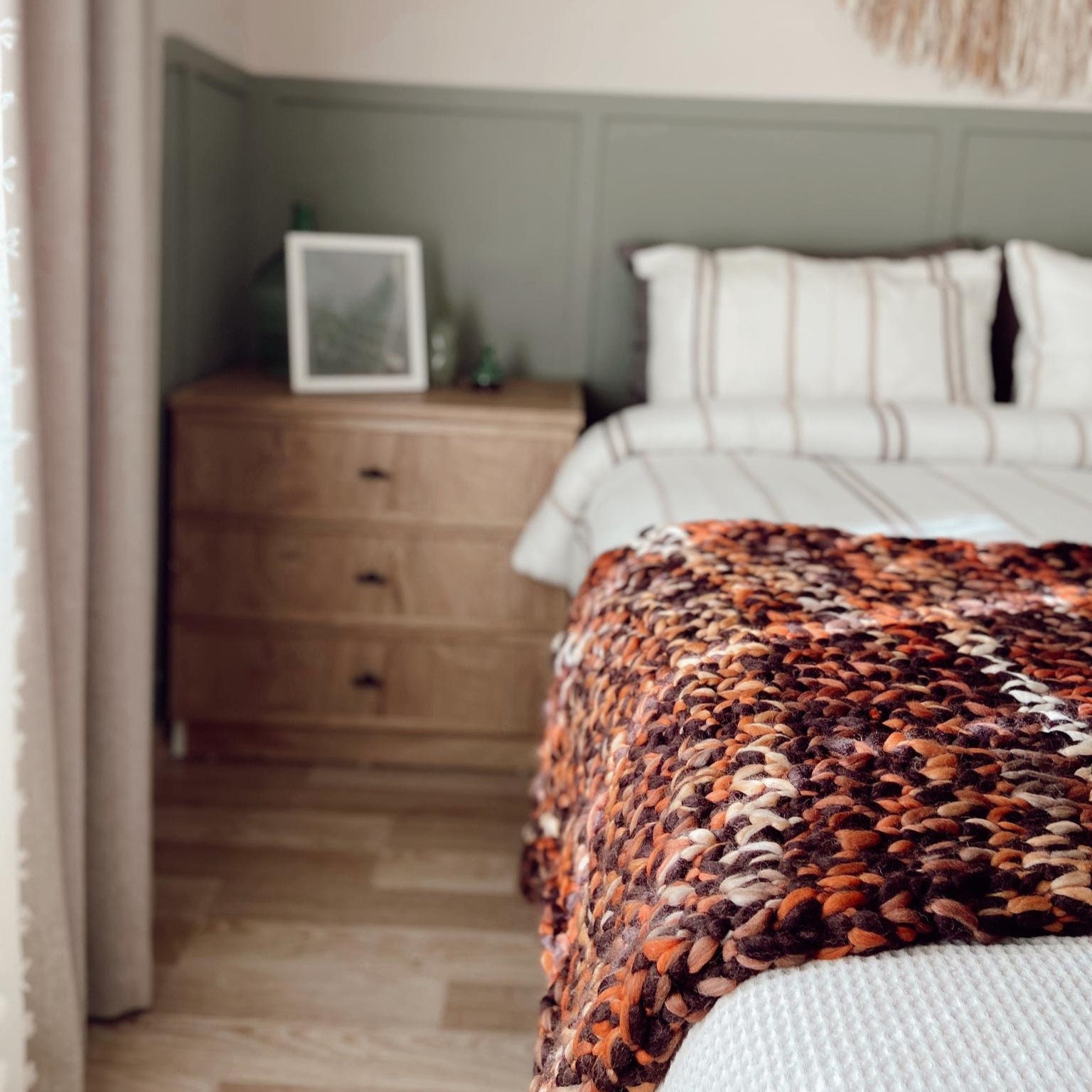 Bed Runner Crochet Bed Runner Hand knitted Bed Runner Bed Scarf