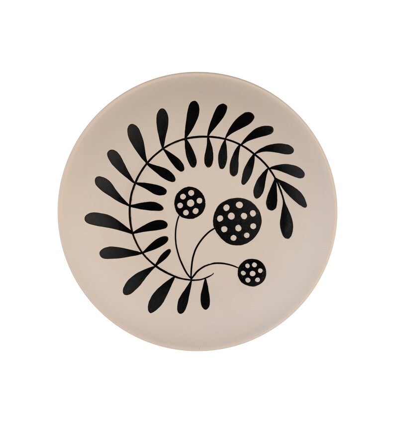 Wall Plate, Hand Painted Decorative Wall Plates, Set of 5 Pieces With