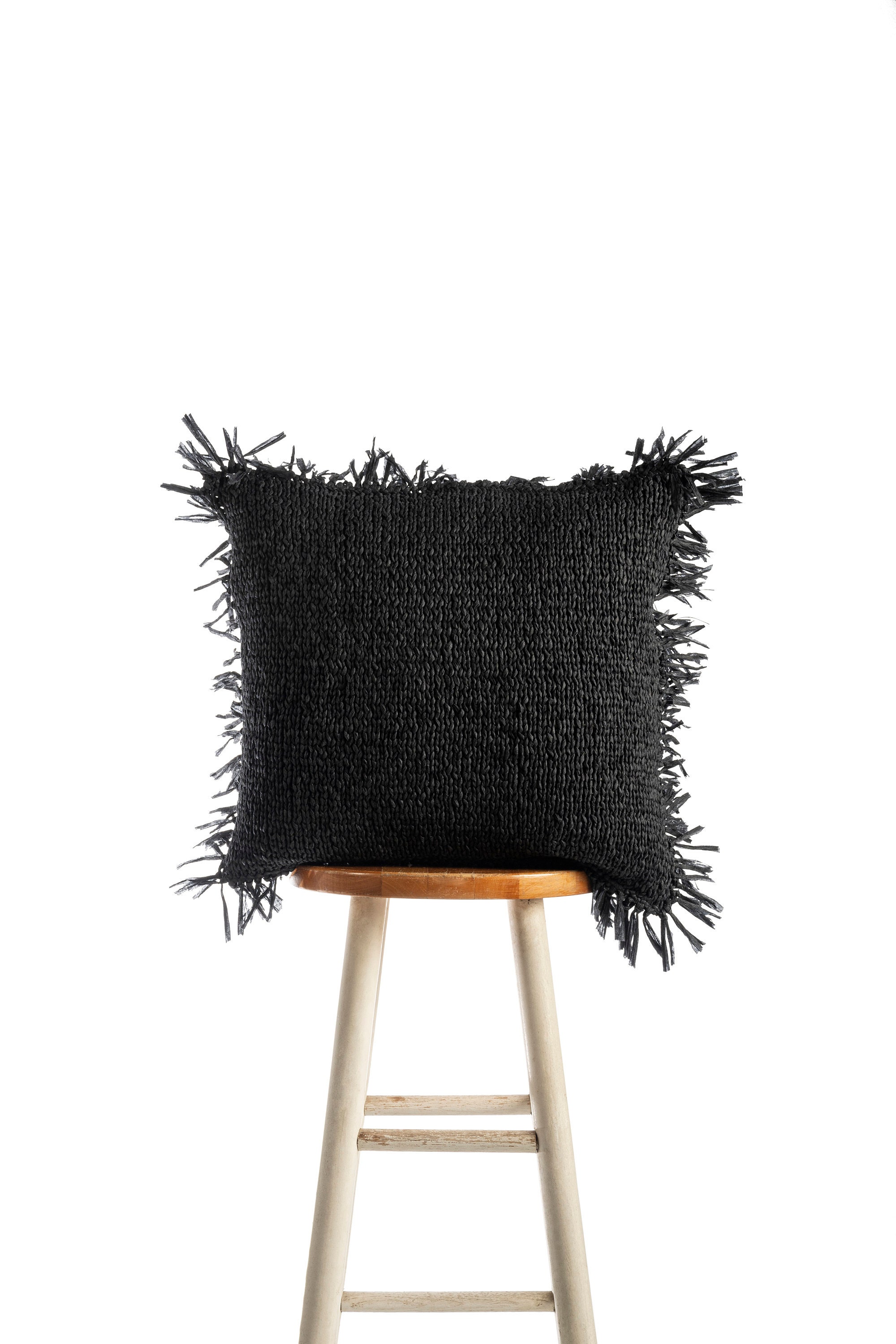 Straw Pillow Cover Home Decor and Gift Boho Pillowcase Etsy