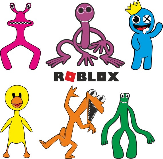 Roblox Rainbow Friends Stickers for Sale