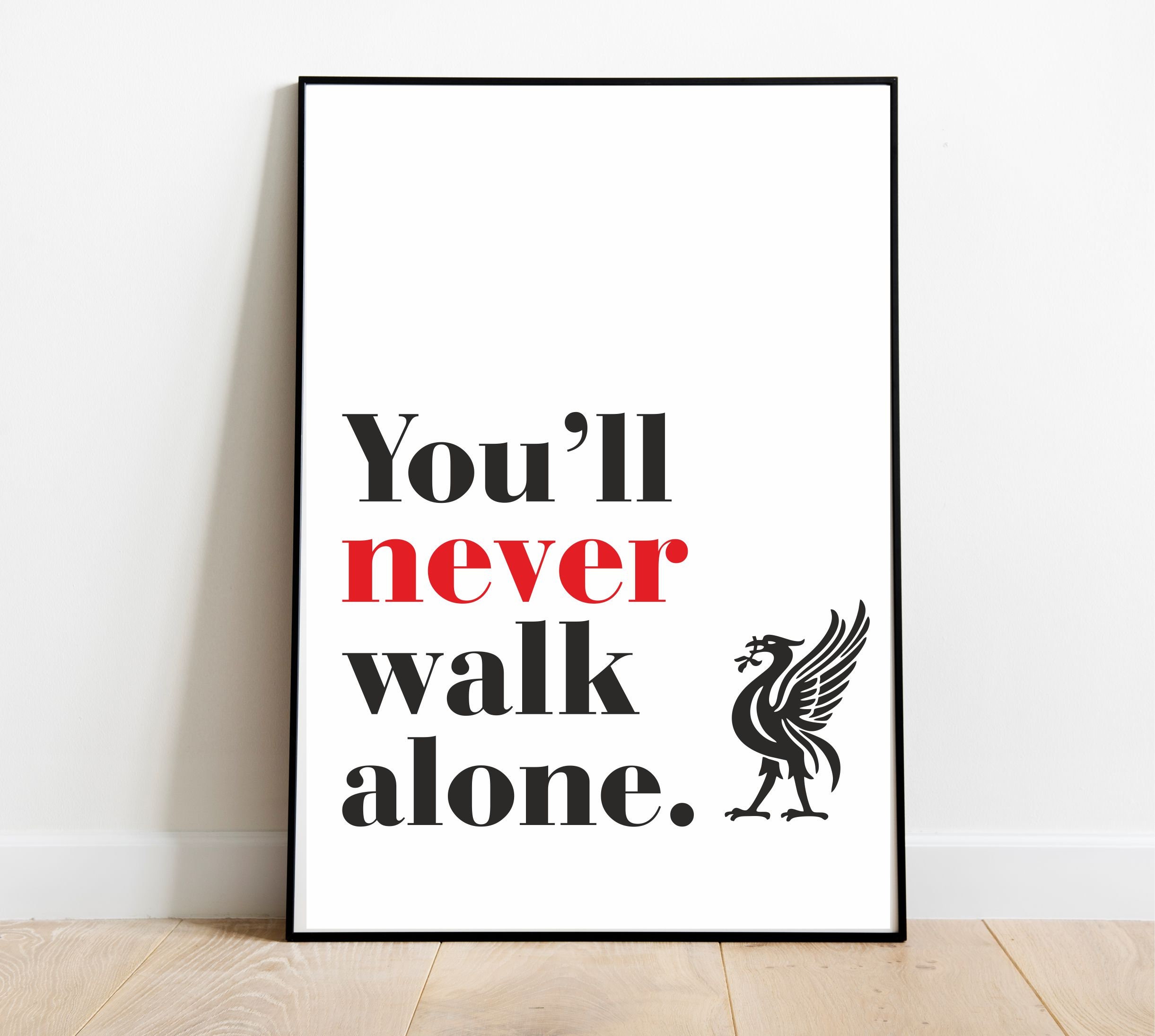 Liverpool Fan You Ll Never Walk Alone Liverpool Fan Etsy