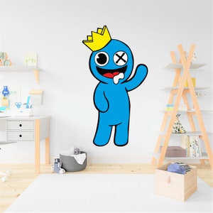 Wall Stickers Roblox game Rainbow Friends Kids Baby Girls Boys Bedroom