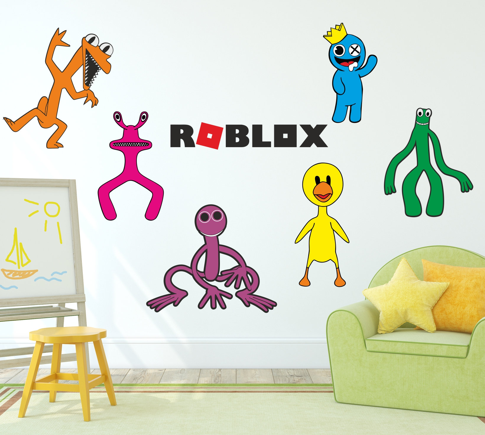 Roblox Head Stickers for Sale