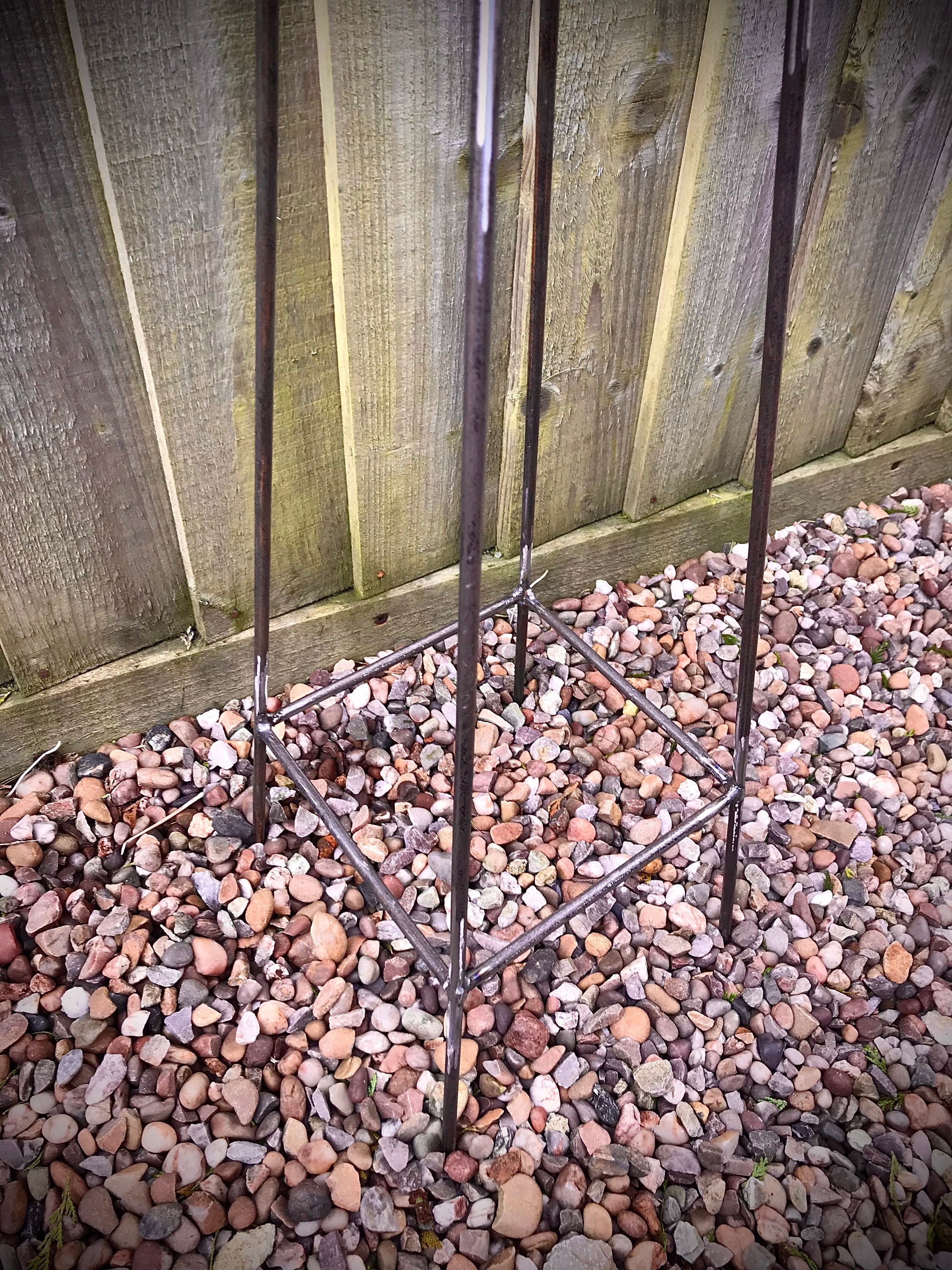 Garden obelisk plant support garden structure made from solid Etsy