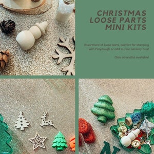 Christmas Sensory Bin Filler, Rice Sensory Bags, Christmas Loose Parts  Play, Toddler Christmas Stocking Stuffer, Sensory Rice Kit, Holiday 