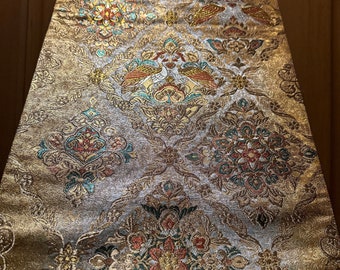 Shipping Free Vintage Japanese Obi 100% Silk, Patterns With