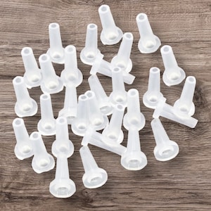30 Silikon Stiele Ersatzteil für Mini Figur passend / Nora Fleming Schalen / DIY / KUNST Mini Figur