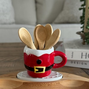 Faux/ Nora Fleming / Dupe / Zahnstocherhalter / Keramik mini / Santa / Weihnachten / NIEDLICH!