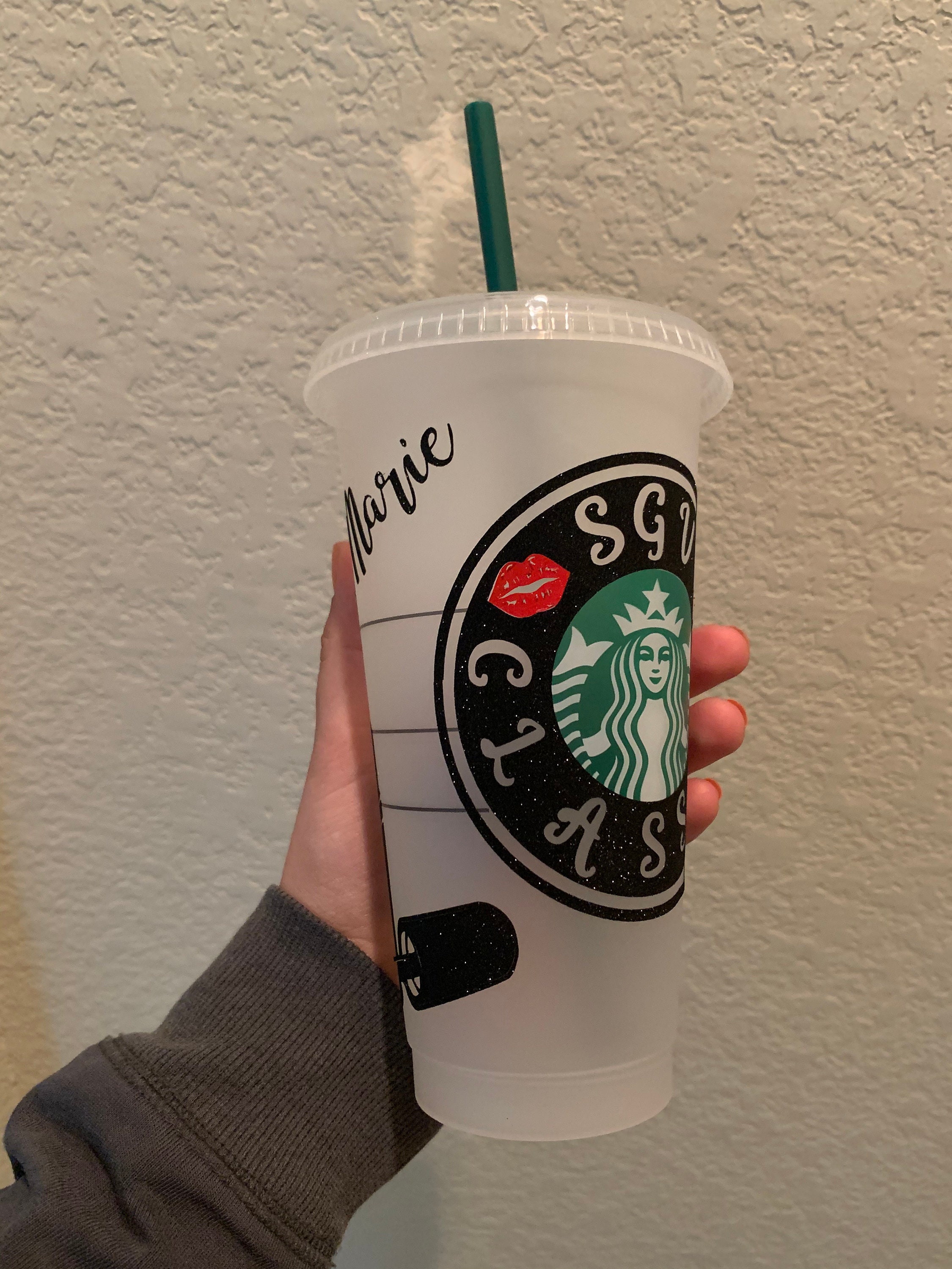 CUSTOMIZED - Starbucks Reusable Cup - Etsy