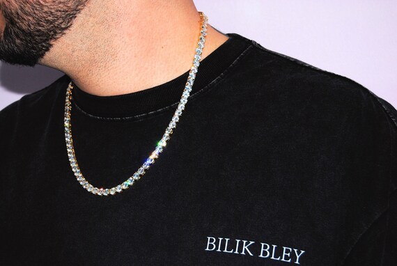 VVS Clarity Zirconia Tennis Chain GOLD 