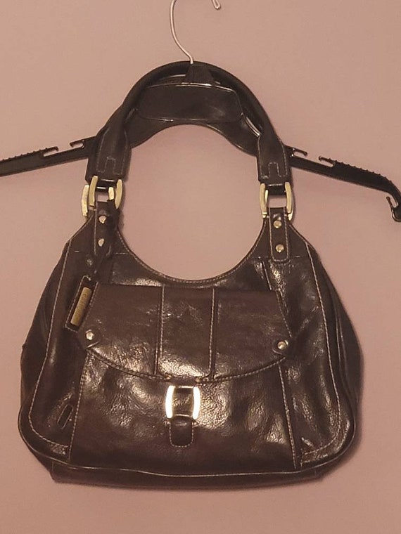 Early 2000s East 5th Leather Black Bag - image 2