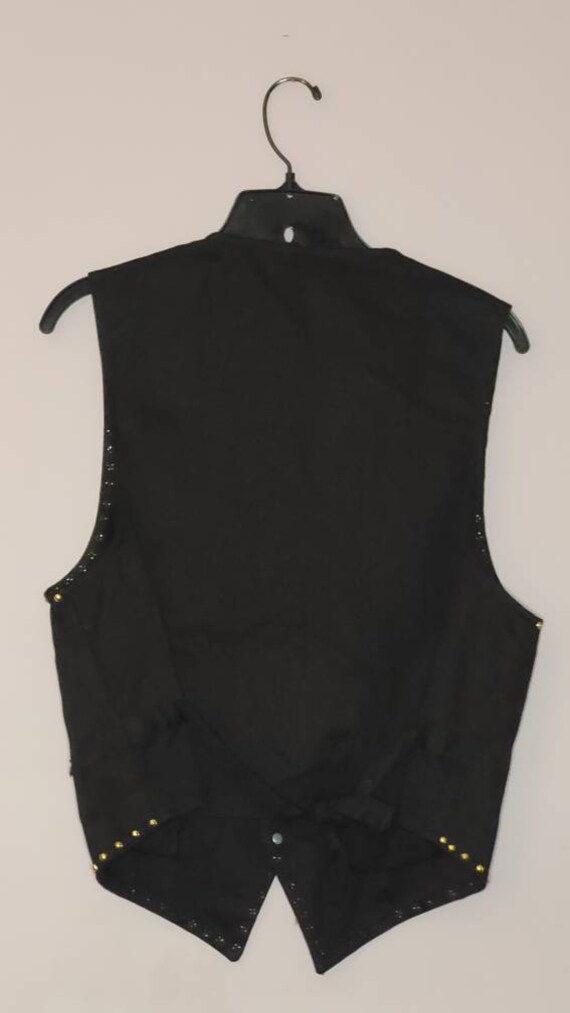 Vintage Sequin Vest Size Small/Medium - image 3