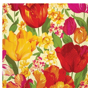 Decoupage Napkins, Decoupage Paper, Decoupage Napkins Floral, Decoupage Tray, Decoupage Rice Paper, Scrapbooking, Pack of 20 Luncheon Napkin