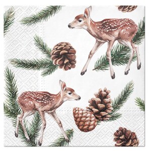 Decoupage Napkins Christmas, Decoupage Napkins, Christmas Napkins, Decoupage Napkins Animals, Paper Napkins For Decoupage, Two Lunch Napkins