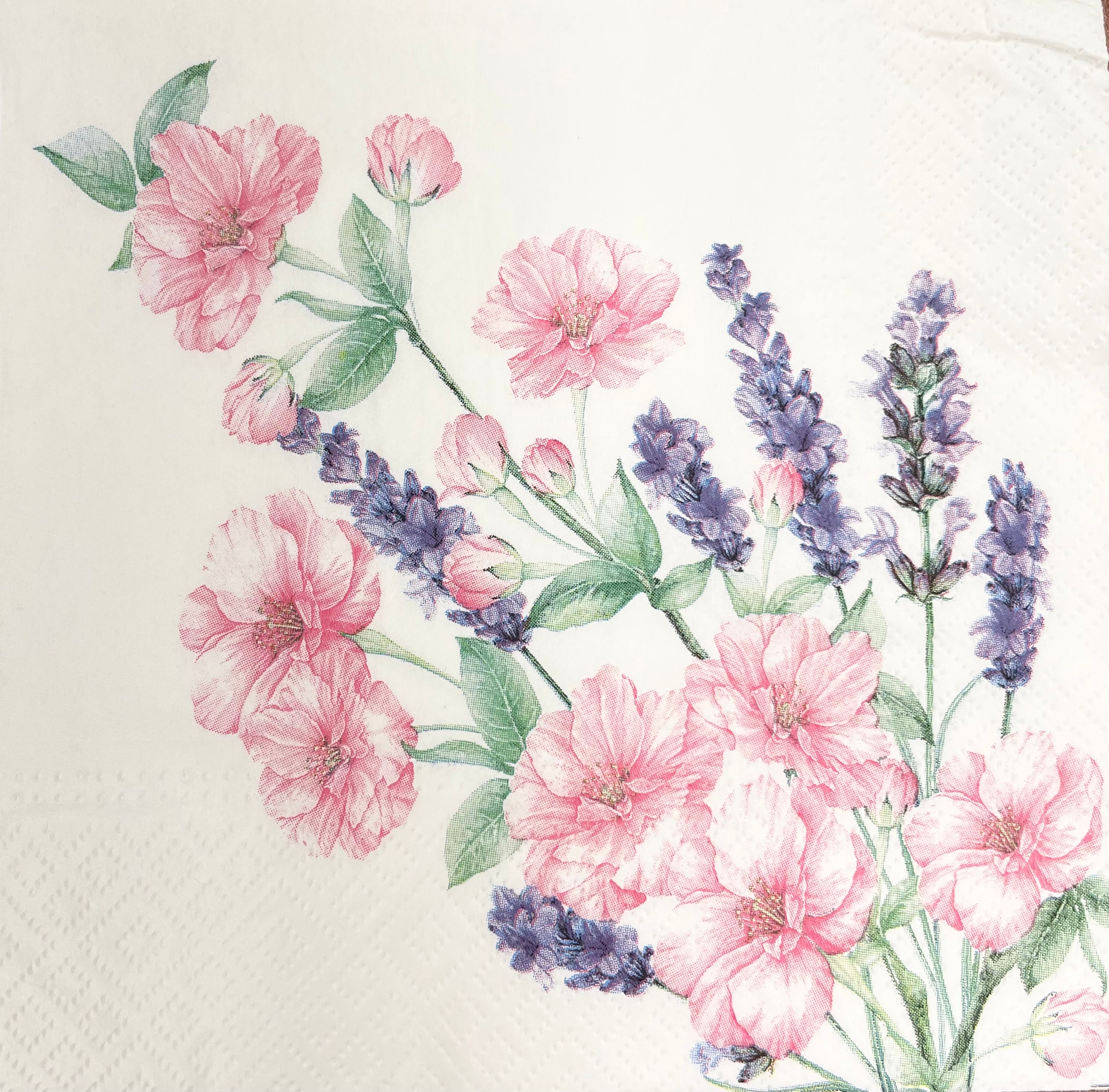 Decoupage Napkins Decoupage Napkins Floral Paper Napkins For Decoupage