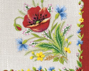 Decoupage Papier Servietten, Servietten für Kunst, Basteln, Scrapbooking, Junk Journal, Geschenk Servietten, Decoupage Papier, Zwei Folk Servietten Versandkostenfrei