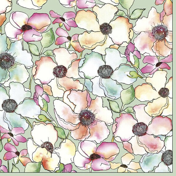 Decoupage Napkins Decoupage Napkins Floral Paper Napkins For Decoupage