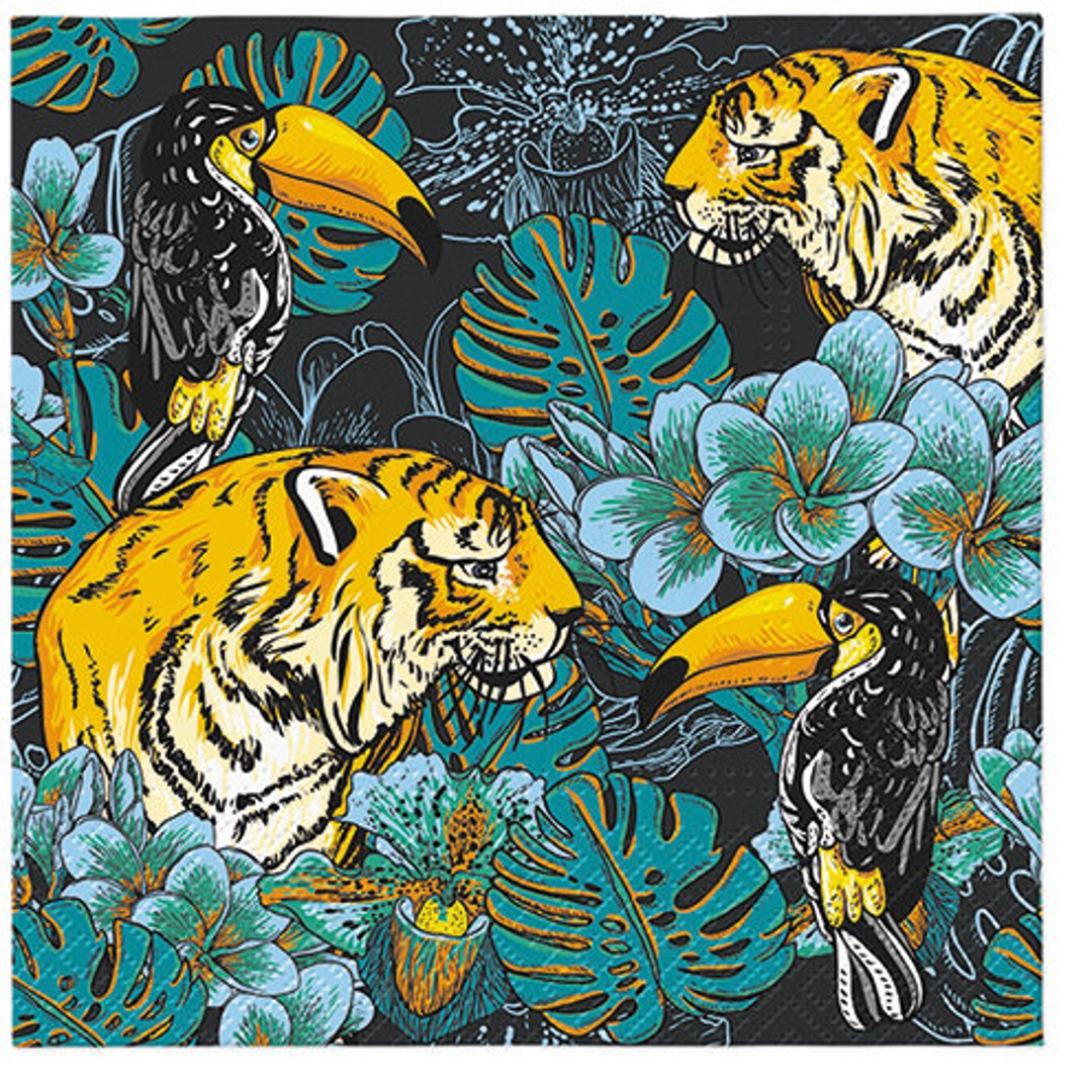 Decoupage Napkins, Decoupage Paper, Decoupage Napkins Animals