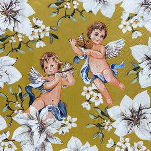Decoupage Napkins, Decoupage Napkins Vintage, Decoupage Paper, Paper Napkins For Decoupage, Decoupage Napkins Floral, Pack of 20 Napkins