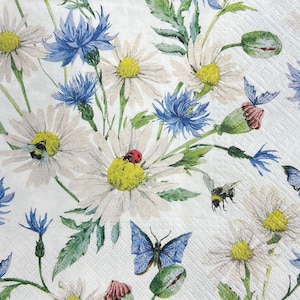 Guardanapos de decoupage, guardanapos de decoupage florais, papel de decoupage, papel de decoupage para móveis, guardanapos de papel, guardanapos de flores, dois guardanapos