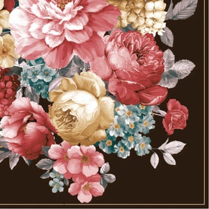 Servilletas de decoupage, Servilletas de decoupage Floral, Servilletas de decoupage Primavera, Papel de decoupage, Papel de decoupage para muebles, Dos servilletas para almuerzo