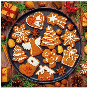 Servilletas Decoupage, Papel Decoupage, Decoupage, Servilletas Decoupage Navidad, Servilletas de papel para Decoupage, Servilletas navideñas, Dos servilletas