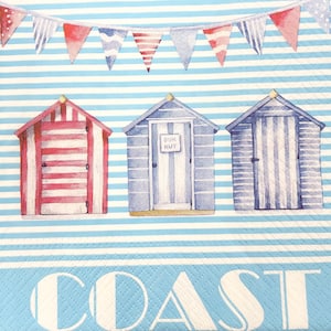 Decoupage Napkins Marine, Decoupage Napkins, Decoupage Paper For Furniture, Nautical Decoupage Paper, Decoupage, Two Luncheon Napkins