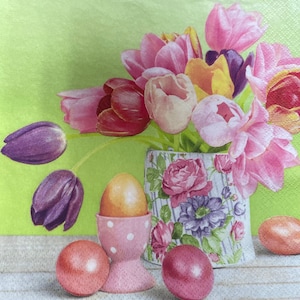 Napkins, Paper Napkins, Decoupage, Napkins For Decoupage, Easter Napkins, Decoupage Napkins, Decoupage Paper, Two Luncheon Napkins