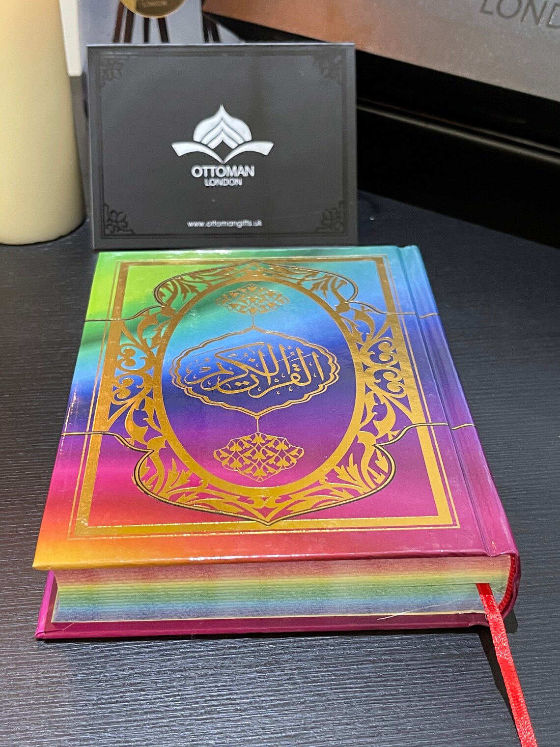 RAINBOW QURAN Rainbow Quran & Tasbeeh Islamic Gift Set Etsy