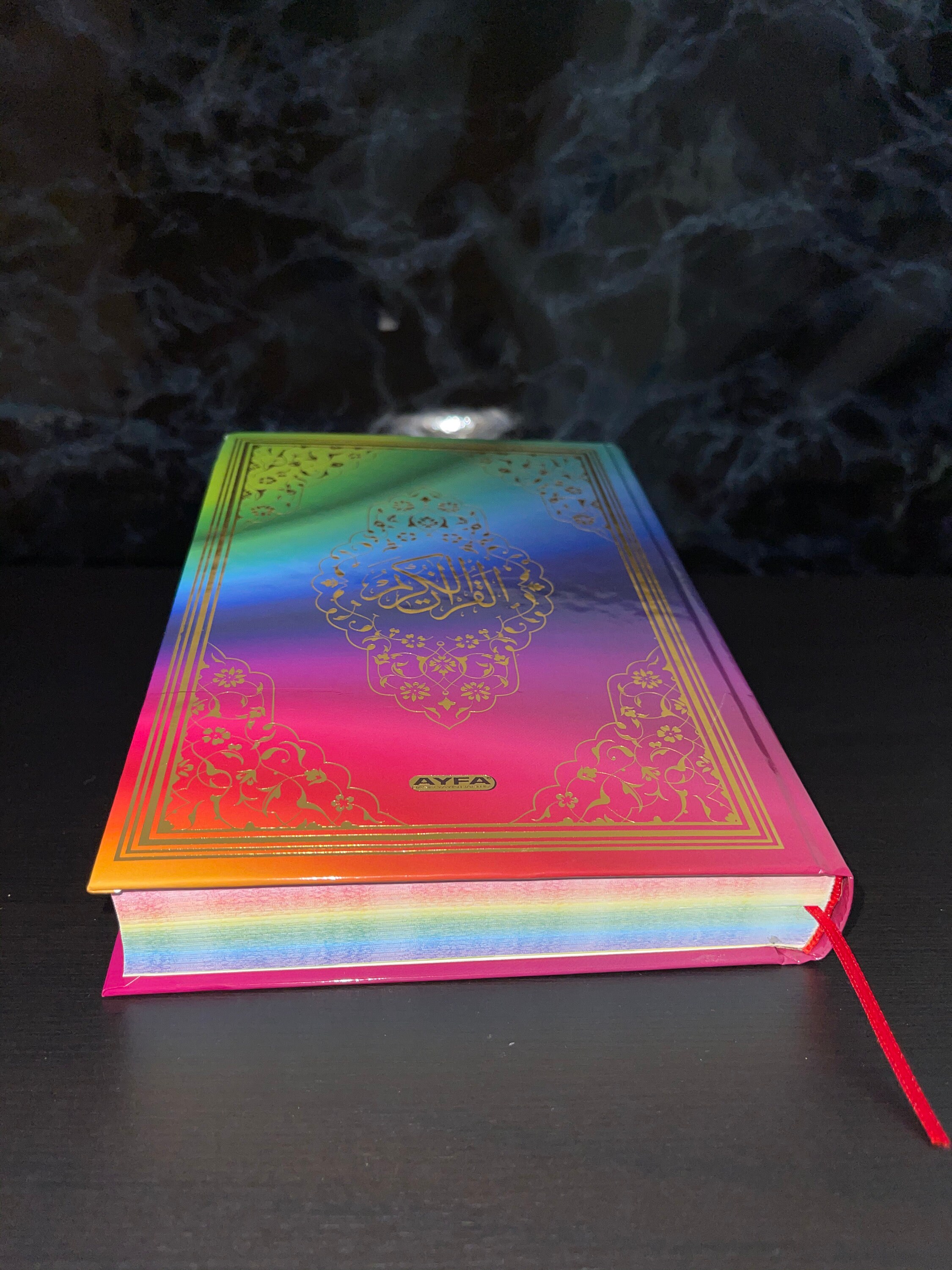 RAINBOW QURAN Rainbow Quran & Tasbeeh Islamic Gift Set Etsy UK