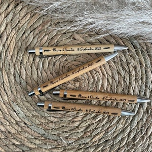 Bolígrafo personalizado - regalo para invitados a la boda - regalo de bautizo - regalo para testigos - boda - bolígrafo