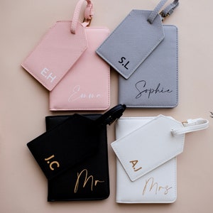 Personalisierte Passport Inhaber Gepäckanhänger, individuelle Geschenke für sie, Geschenk für paar, Bester Freund Geschenke, Reisebrieftasche, Geburtstagsgeschenke, Weihnachtsgeschenk