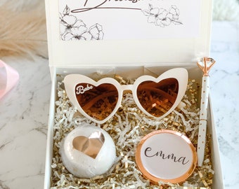 Bruidsmeisje Box Blush Bruidsmeisje Voorstel Will You Be My Bridesmaid Box Set - Bridesmaid Gift Box Set - Bridesmaid Gift Ideas -maid of honor