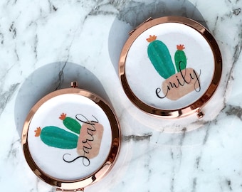 Desert Cactus Succulent Gifts, Bridesmaid Gifts, Cactus Theme Bachelorette Gift, Tropical Gifts for Bachelorette Party Favors Gift for her