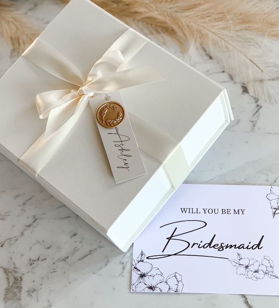 Bridesmaid Gift Box - Bridesmaid Box Set - Asking Bridesmaid - Bridesmaid Proposal - Wedding Party Gifts - Will You Be My Bridesmaid Gifts