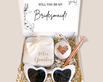 BRIDESMAID GIFT IDEAS, ideal para la caja de propuesta de dama de honor, serás mi dama de honor, regalos de damas de honor en un presupuesto, regalos de dama de honor únicos