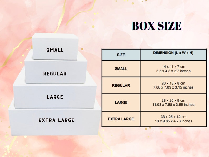 Magnetic Closure Box, Personalized Bridesmaid Box, Groomsmen Box Personalised Gift Box, Gift Ideas Bridesmaid Proposal Box Empty Box image 10