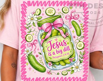 Salzig und gespeichert PNG, lustige christliche Gurke PNG, Jesus Shirt Design, Glaube Humor Sublimation, trendige religiöse PNG