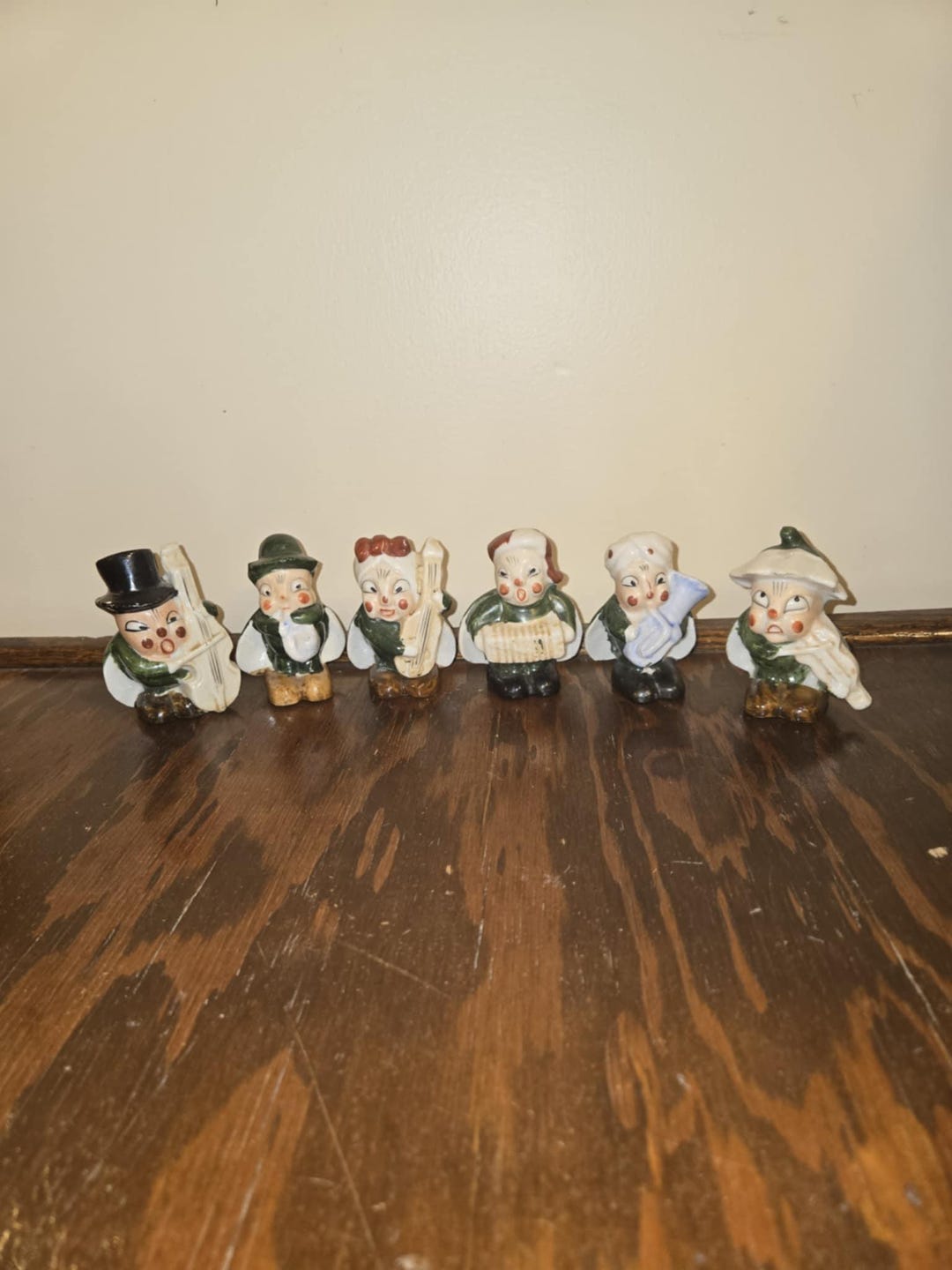 Vintage Anthropomorphic Bug Musician Band Figurines Set of 6 - Adorable ...