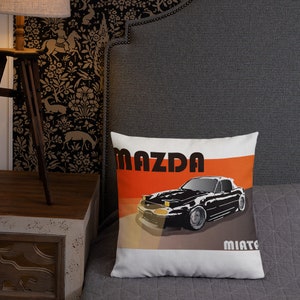 Bespoke Mazda MX5 Miata MK1 Premium Pillow