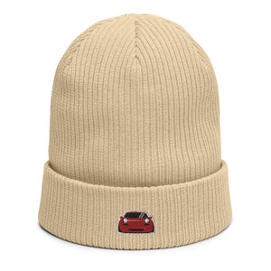 Mazda Miata MX5 Organic Ribbed Beanie Gift (Multiple Colors)