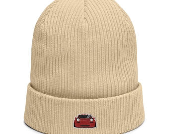 Mazda Miata MX5 Organic Ribbed Beanie Prezent (wiele kolorów)