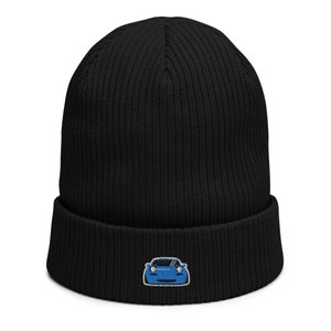 Mazda Miata MX5 Organic Ribbed Beanie Gift (Multiple Colors) Active