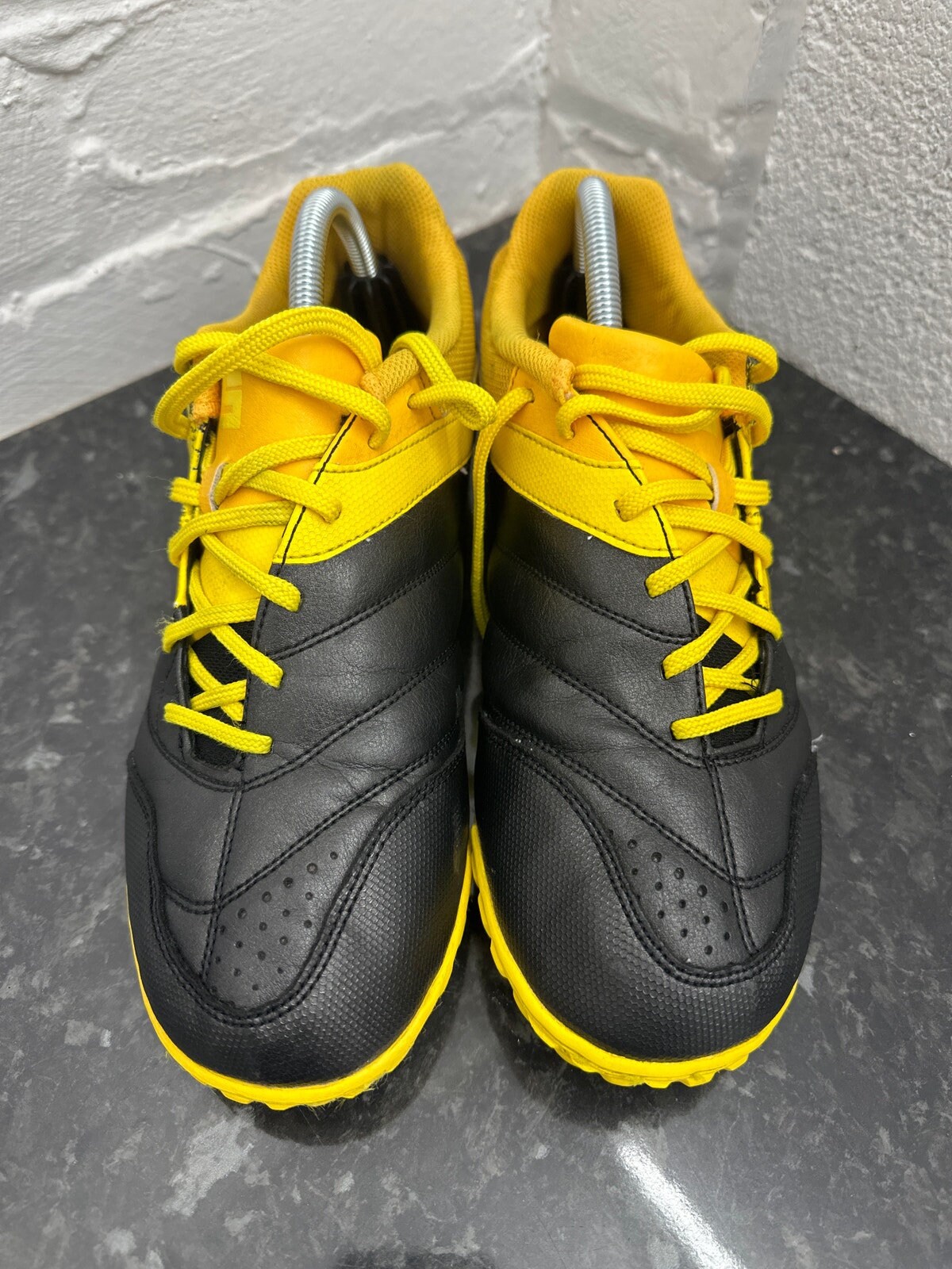 Nike Mens RARE Bomba Yellow black Astro Turf Football Shoes Size 8.5 Used Etsy Australia