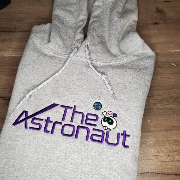 Jin the Astronaut BTS Embroidered Hoodie, or Sweatshirt