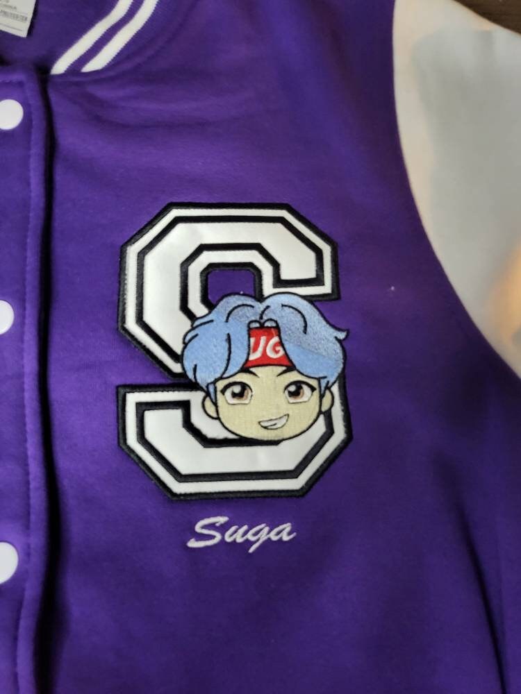 Bts varsity jacket best sale