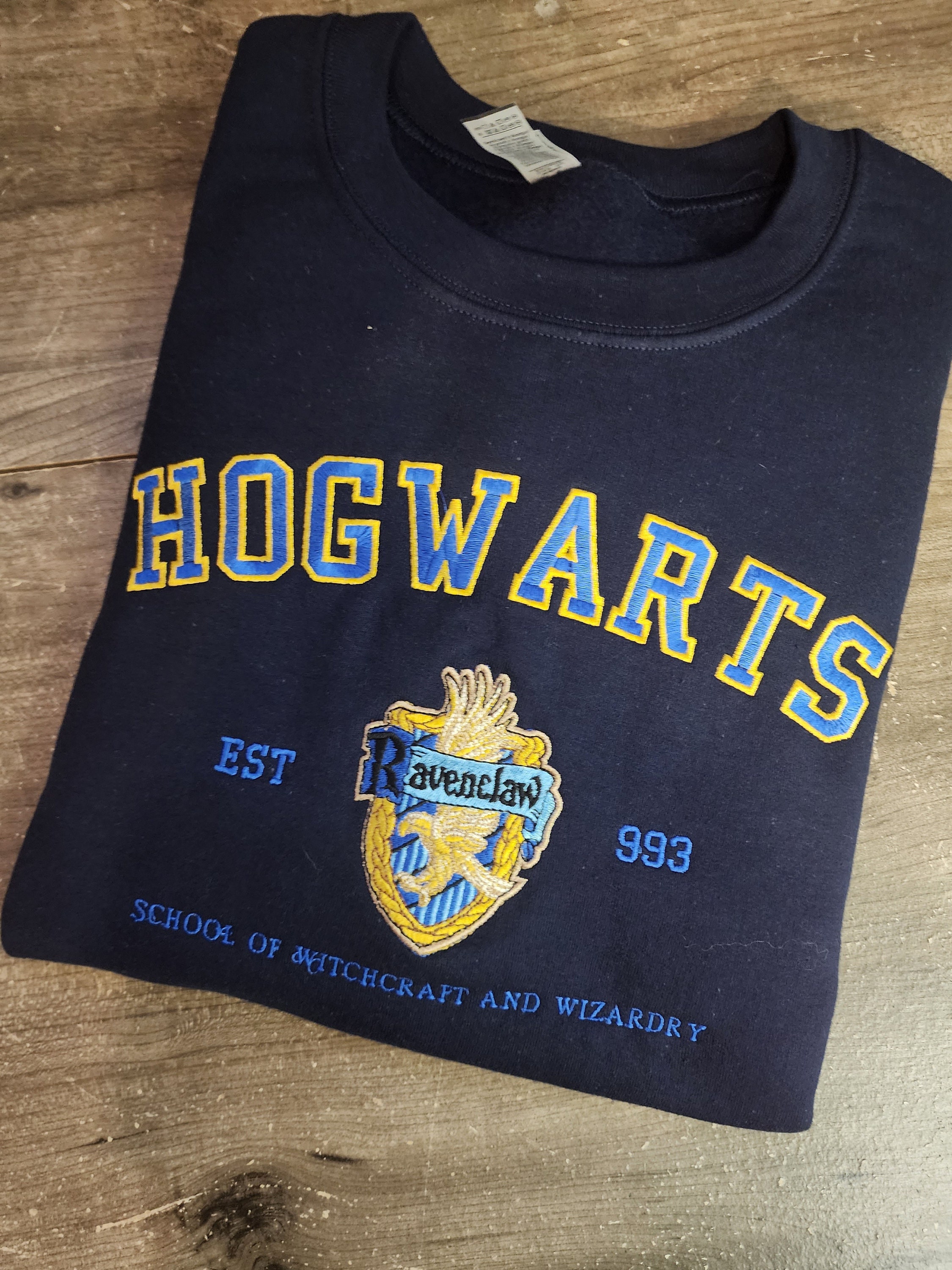Hogwarts embroidered sweatshirt sale
